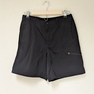 Patagonia Rhythm Collection Black Shorts Size 8  Hiking Early 2000s 8" Inseam